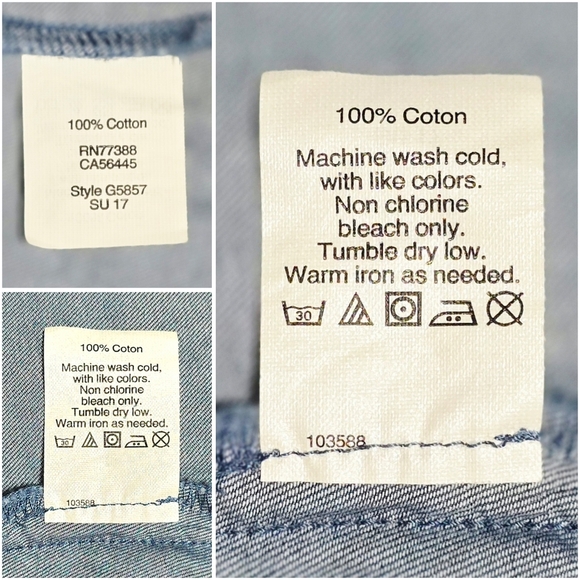 J.Crew Chambray Off Shoulder Ruffle Top XL 100% Cotton Summer Vibes - Picture 8 of 13